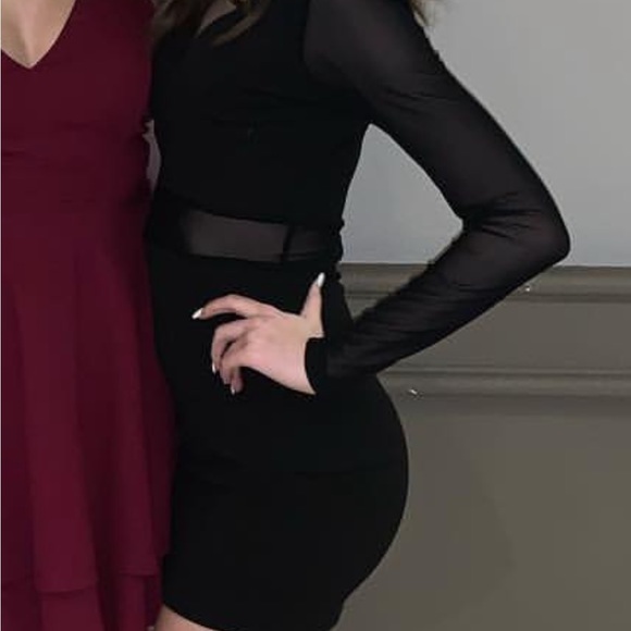 Sheer Bet Mesh Paneled Dress from Windsor - Picture 4 of 6